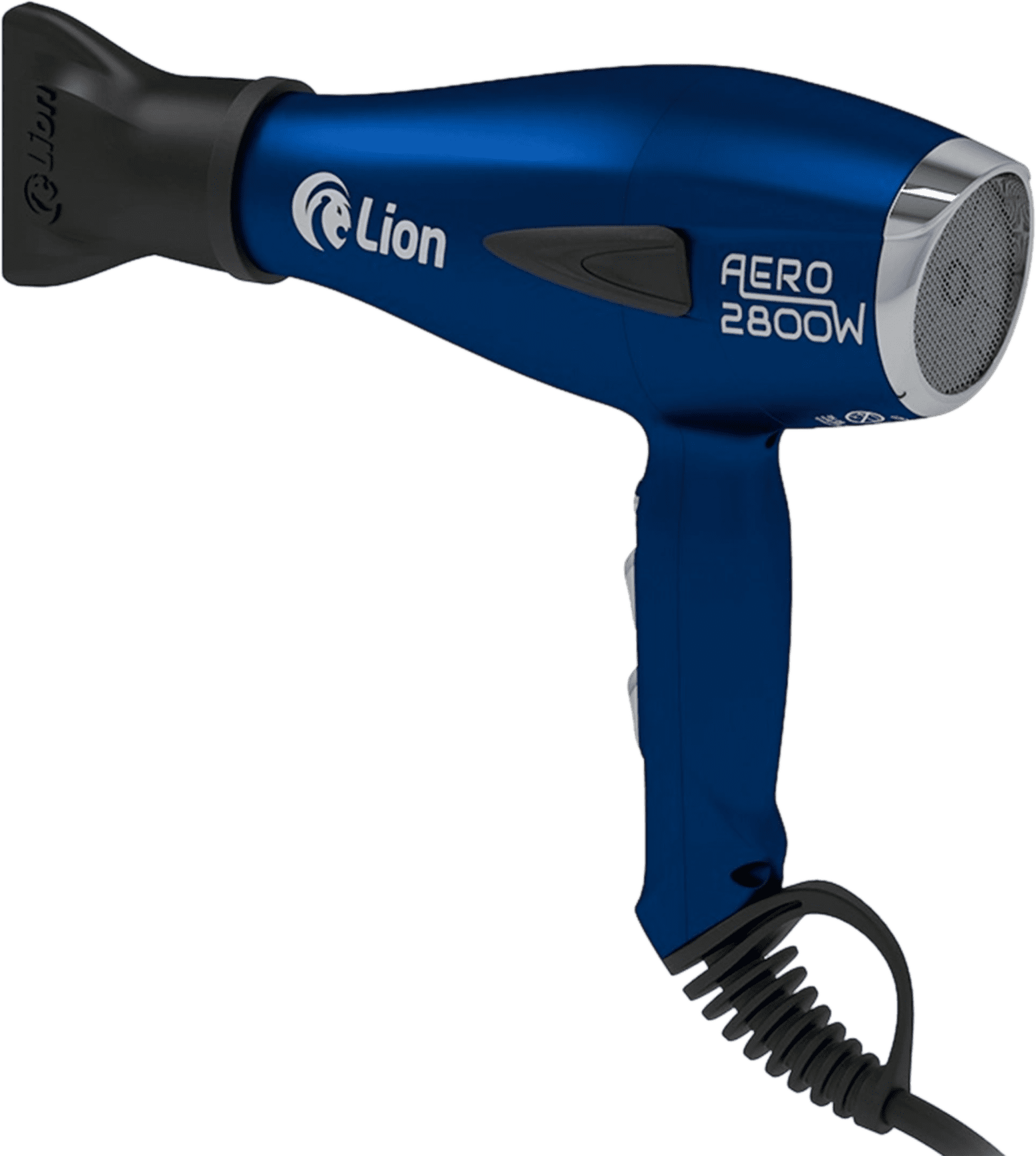 Secador Cabelo Profissional Lion Silenciar Coloré 220v Azul