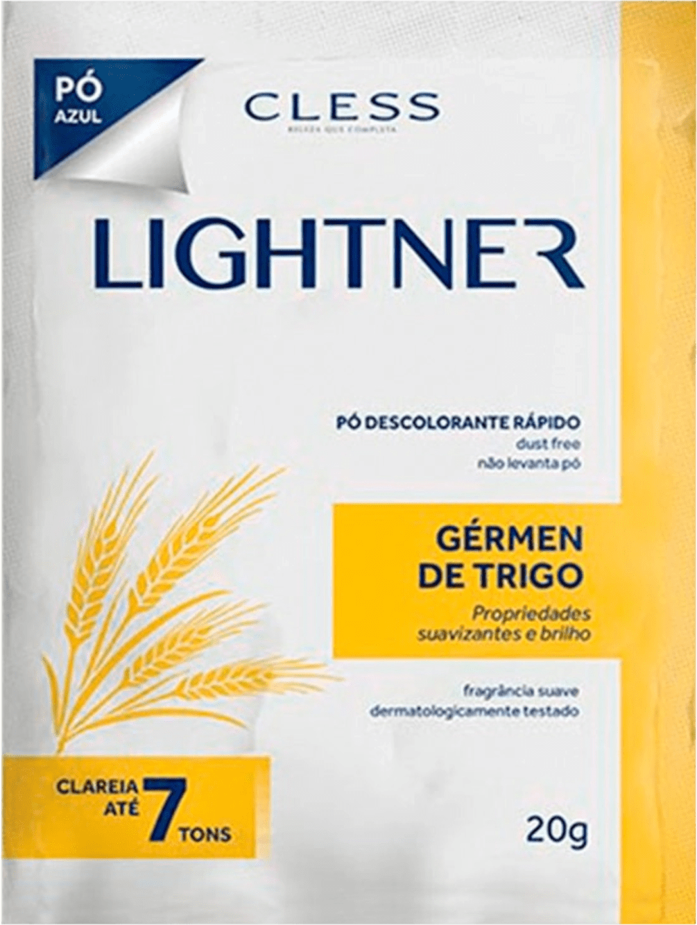 Pó Descolorante Cless Lightner Gérmen De Trigo | Beleza na Web