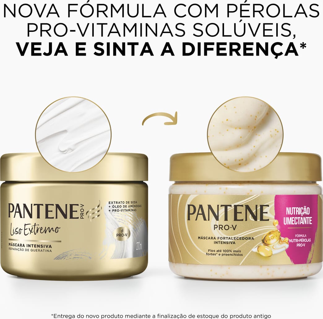 Máscara Capilar Intensiva Pantene Pro-V Nutrição 270ml - Drogarias