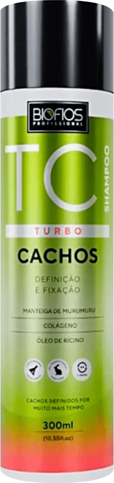 Shampoo Turbo Cachos Biofios - definição e fixação de cachos