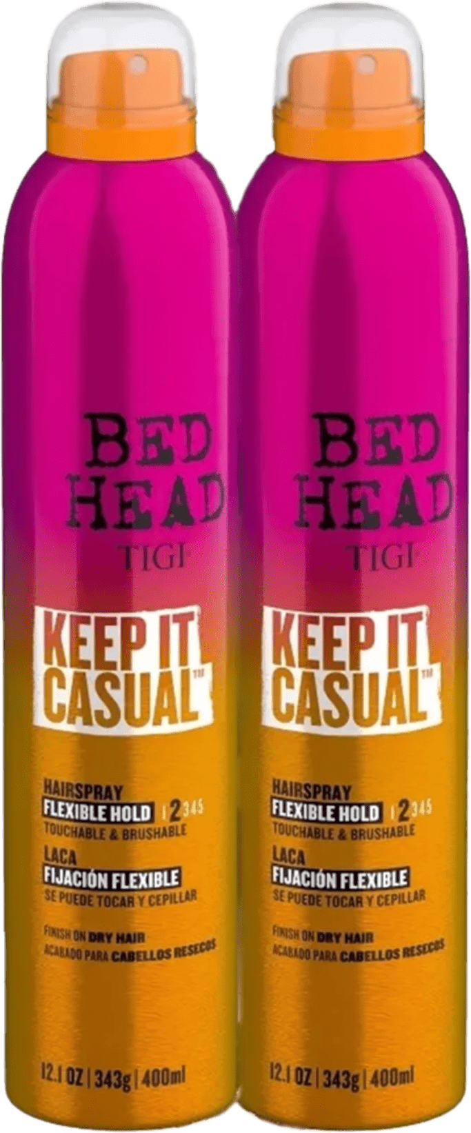 Kit TIGI Bed Head Keep It Casual Hairspray Duo Beleza na 