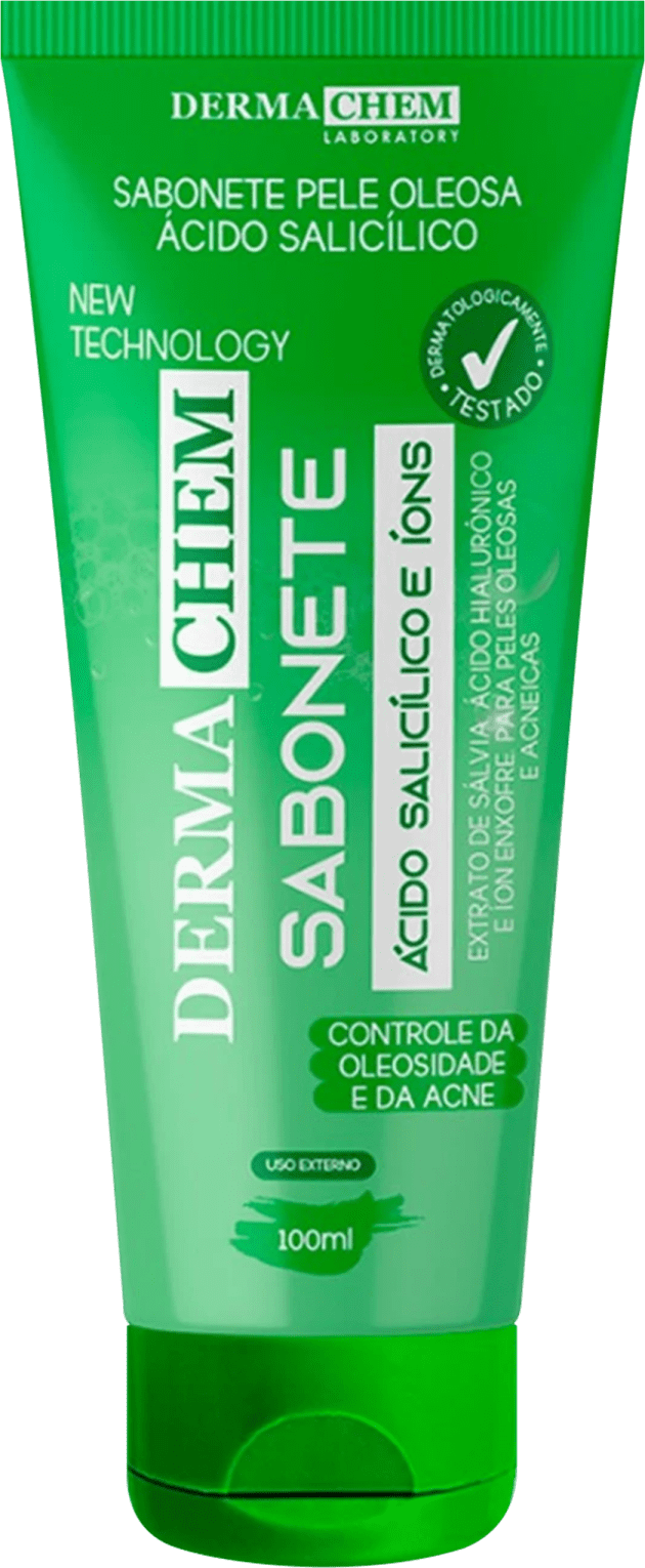 Sabonete Facial Dermachem Ácido Salicílico 100ml | Beleza Na Web PRO