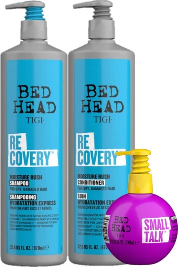 Kit TIGI Bed Head Recovery Small Talk Thickening Beleza na 