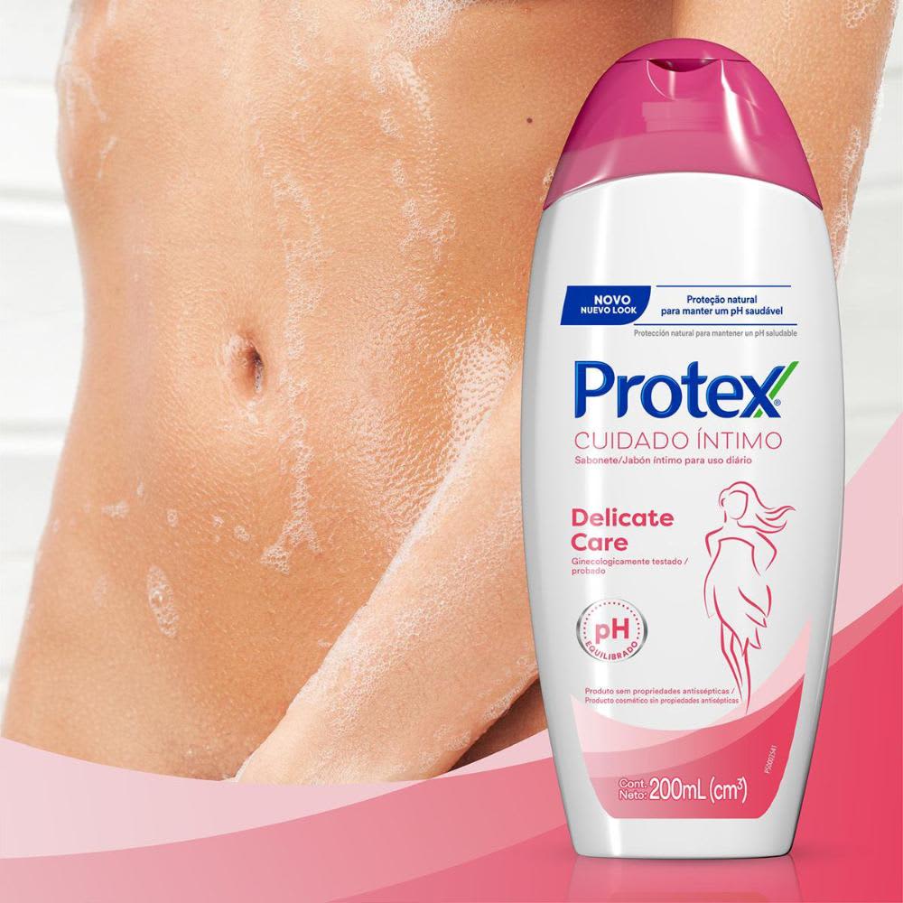 Sabonete Íntimo Líquido Protex Cuidado Íntimo Delicate Care 200ml 5387