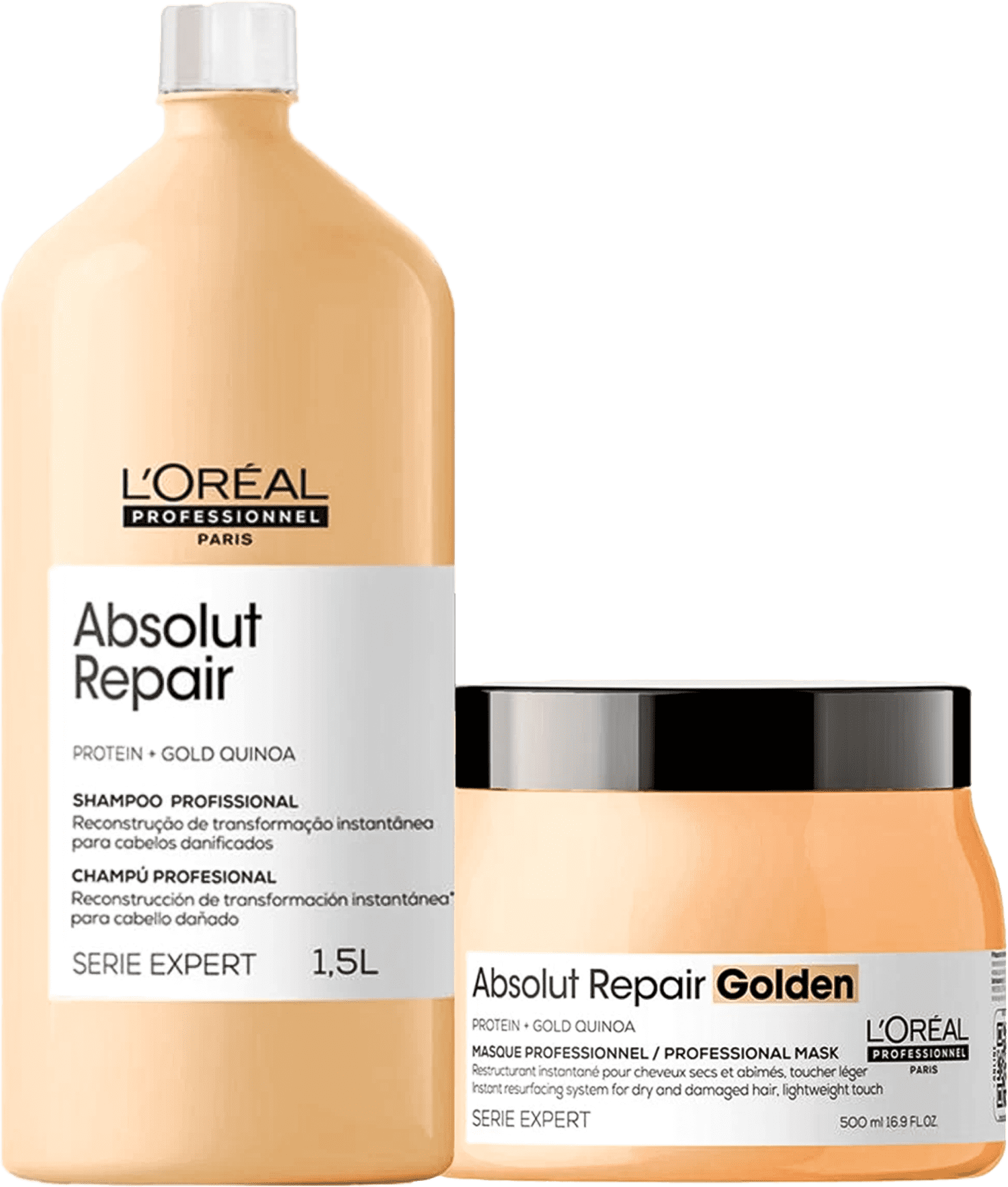 Kit L'Oréal Professionnel Serie Expert Absolut Repair Gold Quinoa