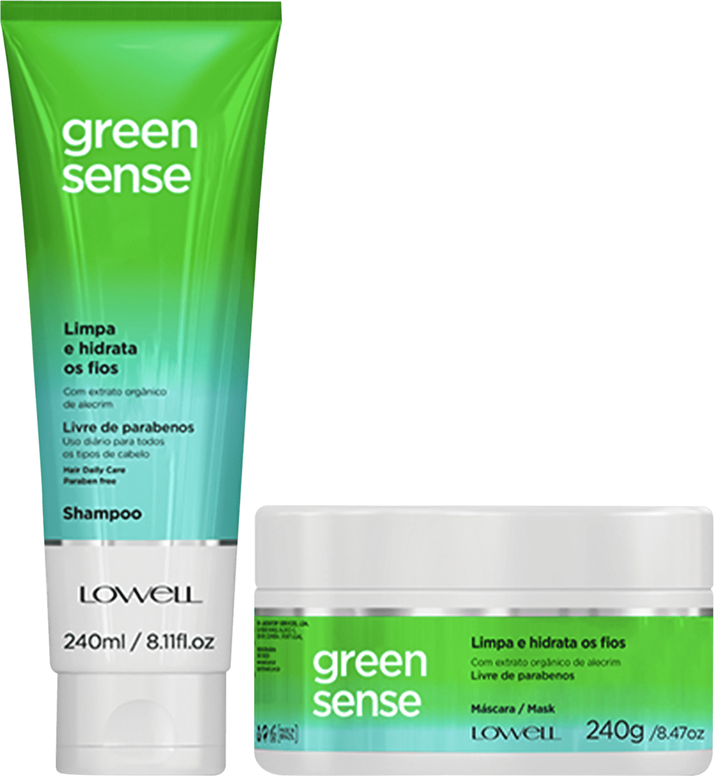 Kit Lowell Green HidraMax Beleza Na 