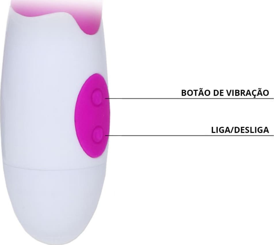 Vibrador Feminino Pretty Love Snappy Beleza Na Web 0371