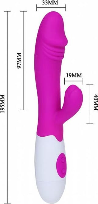 Vibrador Feminino Pretty Love Snappy Silicone Beleza Na Web 8972