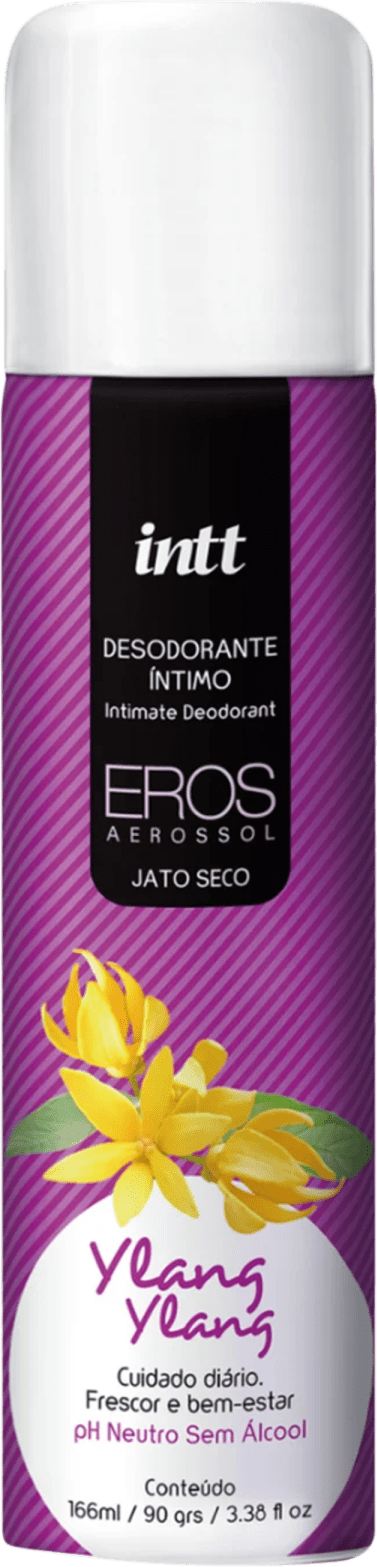 Desodorante Íntimo e Corporal Morango Eros - Intt Cosméticos