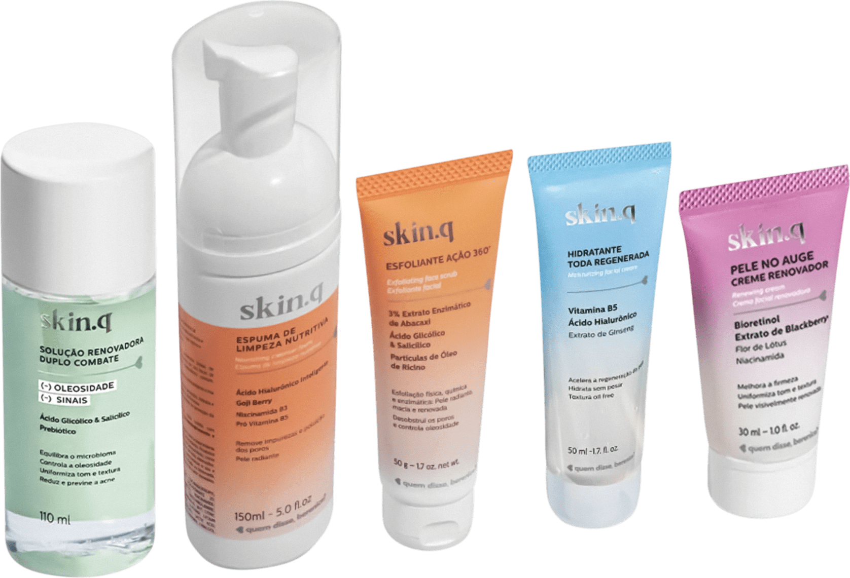 Combo Skin.q (5 itens)