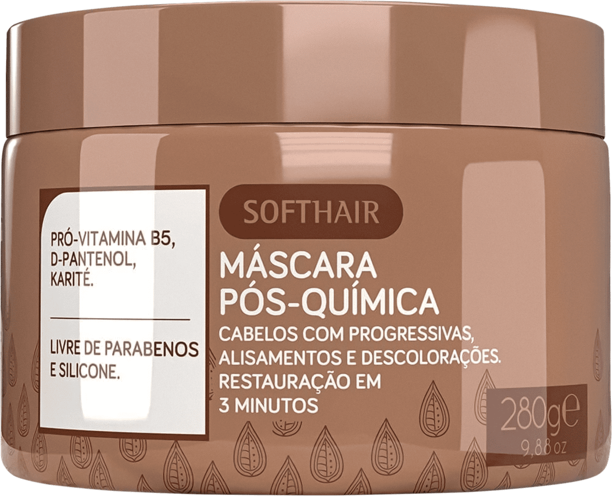 Máscara Capilar Soft Hair PósQuímica Beleza na 