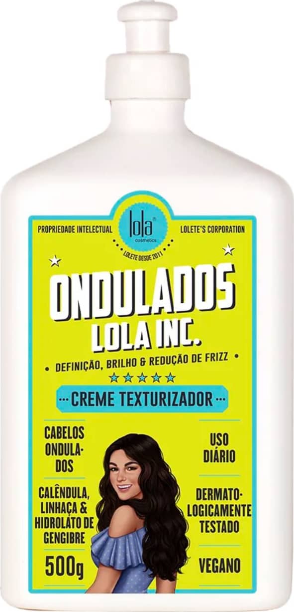 Kit Lola Cosmetics Ondulados Shampoo + Cond + Creme 500ml