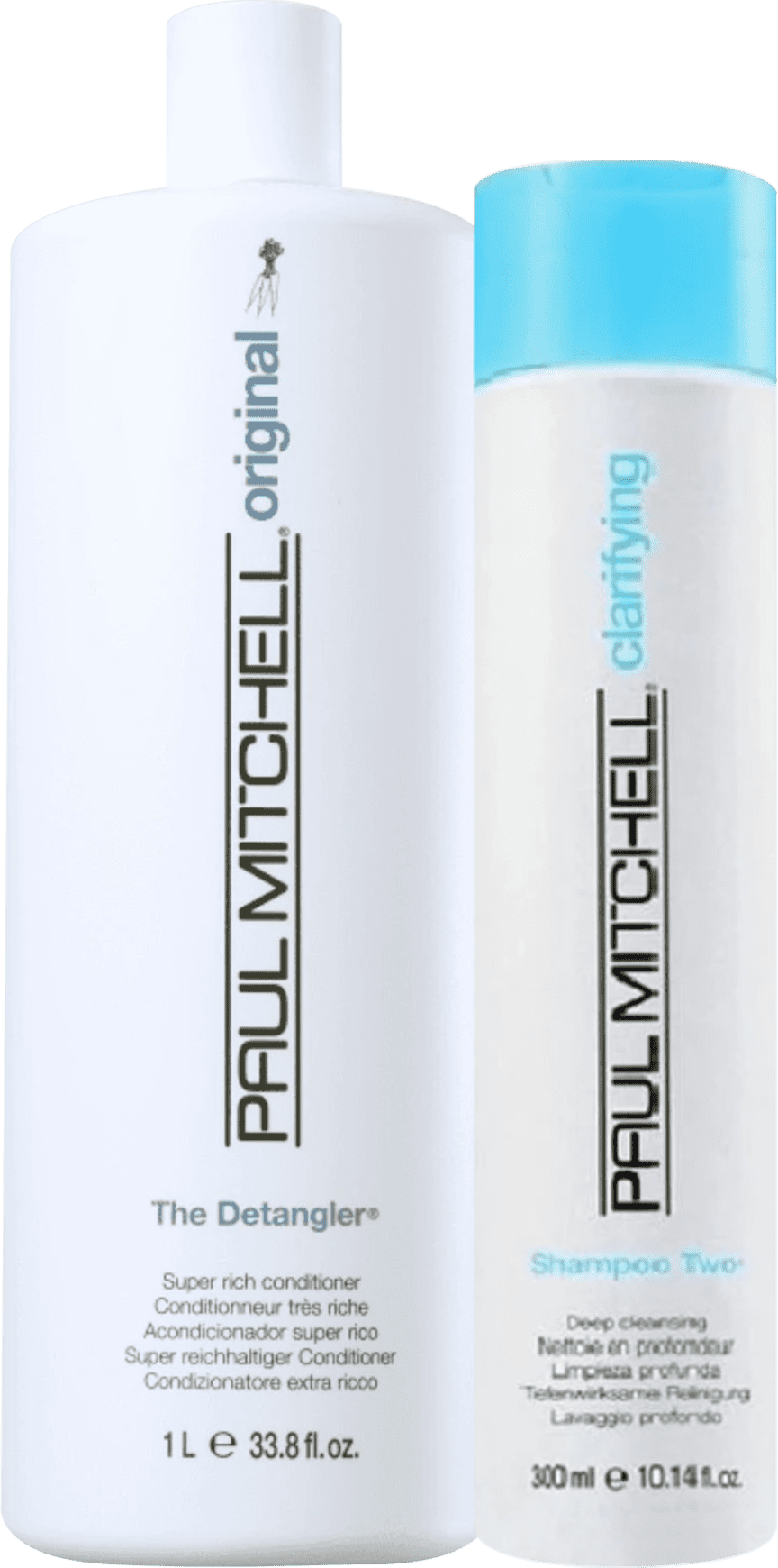 Kit Paul Mitchell Clarifying Two The Detangler Beleza na 