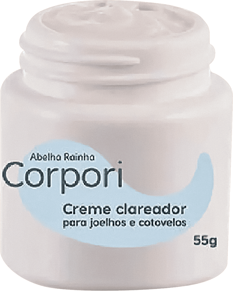 Creme Clareador para Joelhos e Cotovelos Abelha Rainha Corpori | Beleza ...