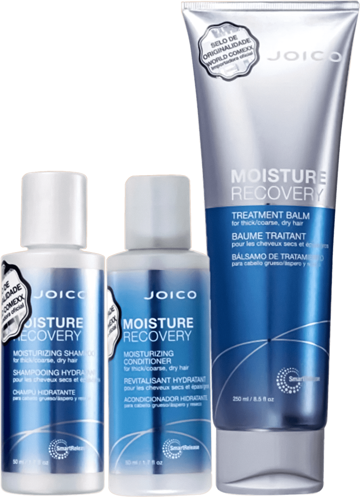Kit Joico Moisture Recovery Smart Release Mask Beleza na 