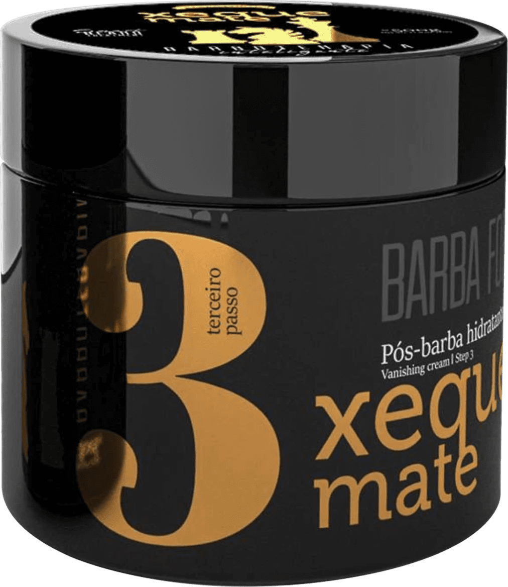 Kit Barba Forte Xeque Mate Barboterapia Inteligente Completo