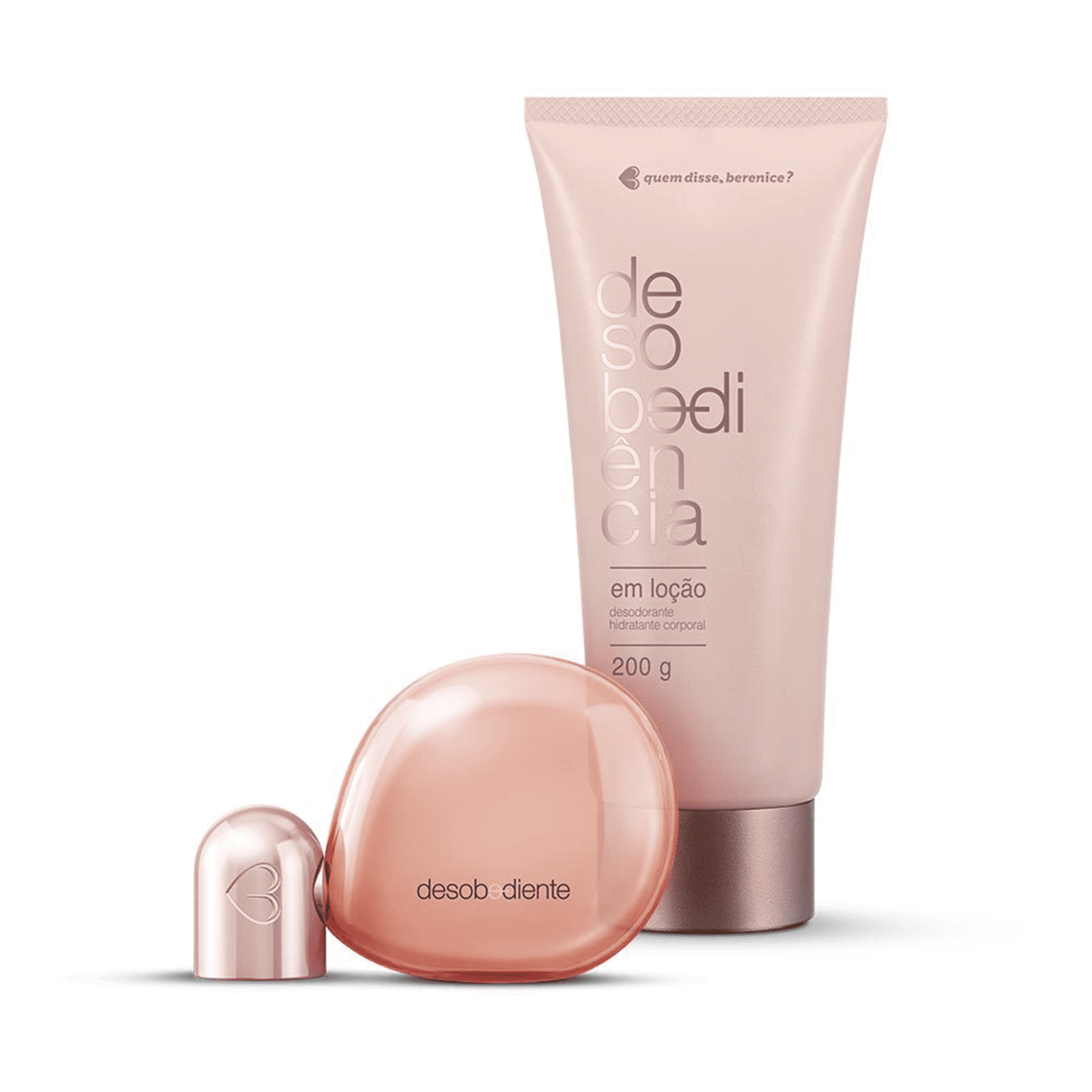 Kit Eau de Parfum Desobediente 100ml + Desobediência Desodorante Hidratante Corporal 200g