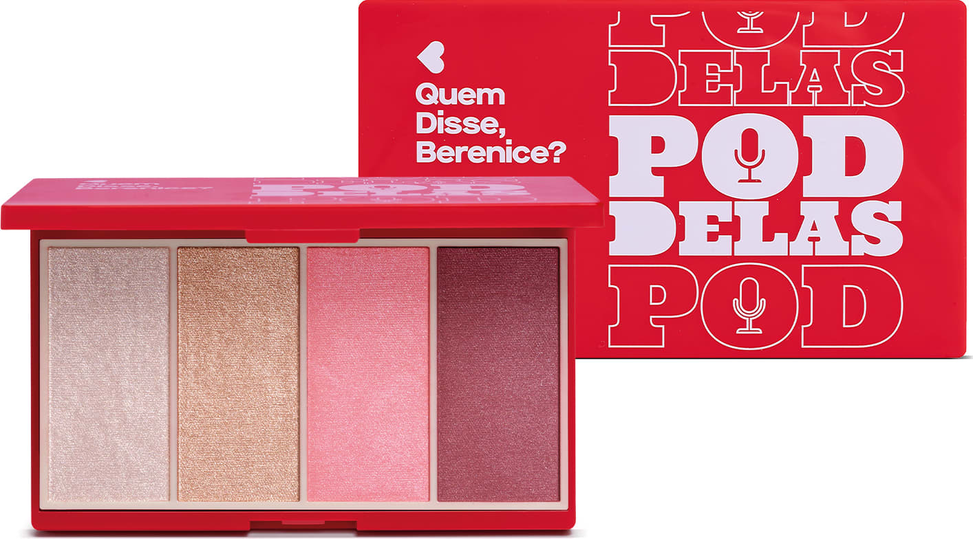 Paleta Multifuncional Quem Disse, Berenice? Pod Delas Beleza na 