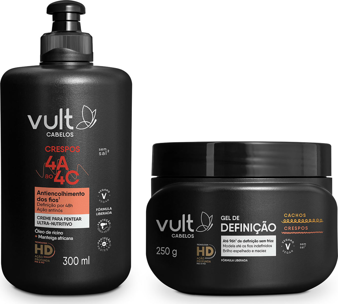 Creme de Pentear Hidradefinição Vult Cabelos Ondulados 300ml