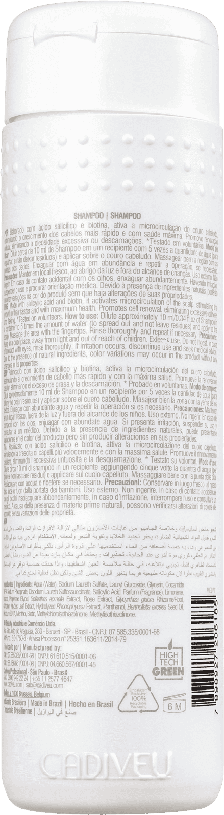 Cadiveu Professional Detox - Shampoo 250ml