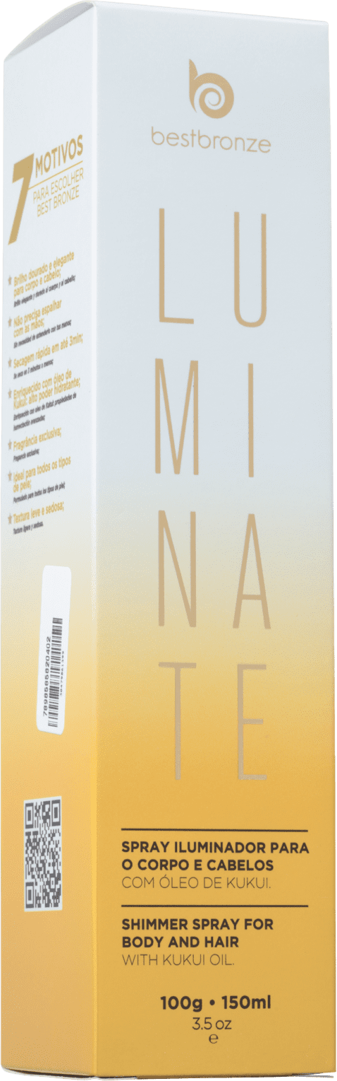 Best Bronze Luminate - Spray de Brilho 150ml