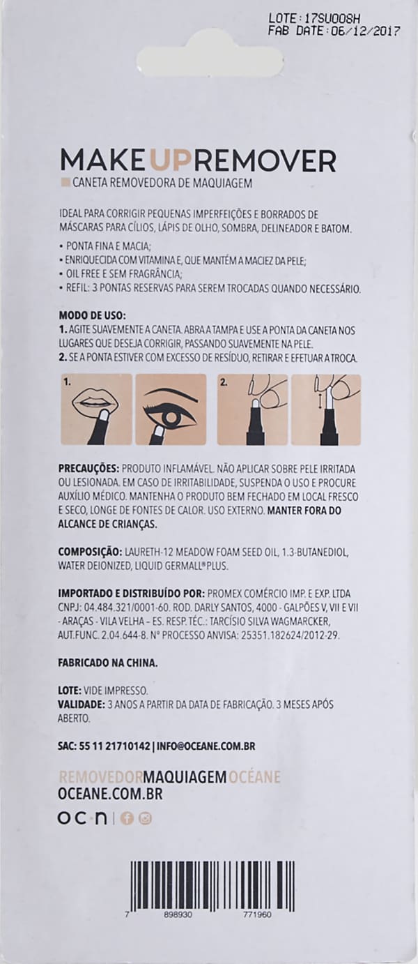 Make Up Remover - Caneta Demaquilante 3ml