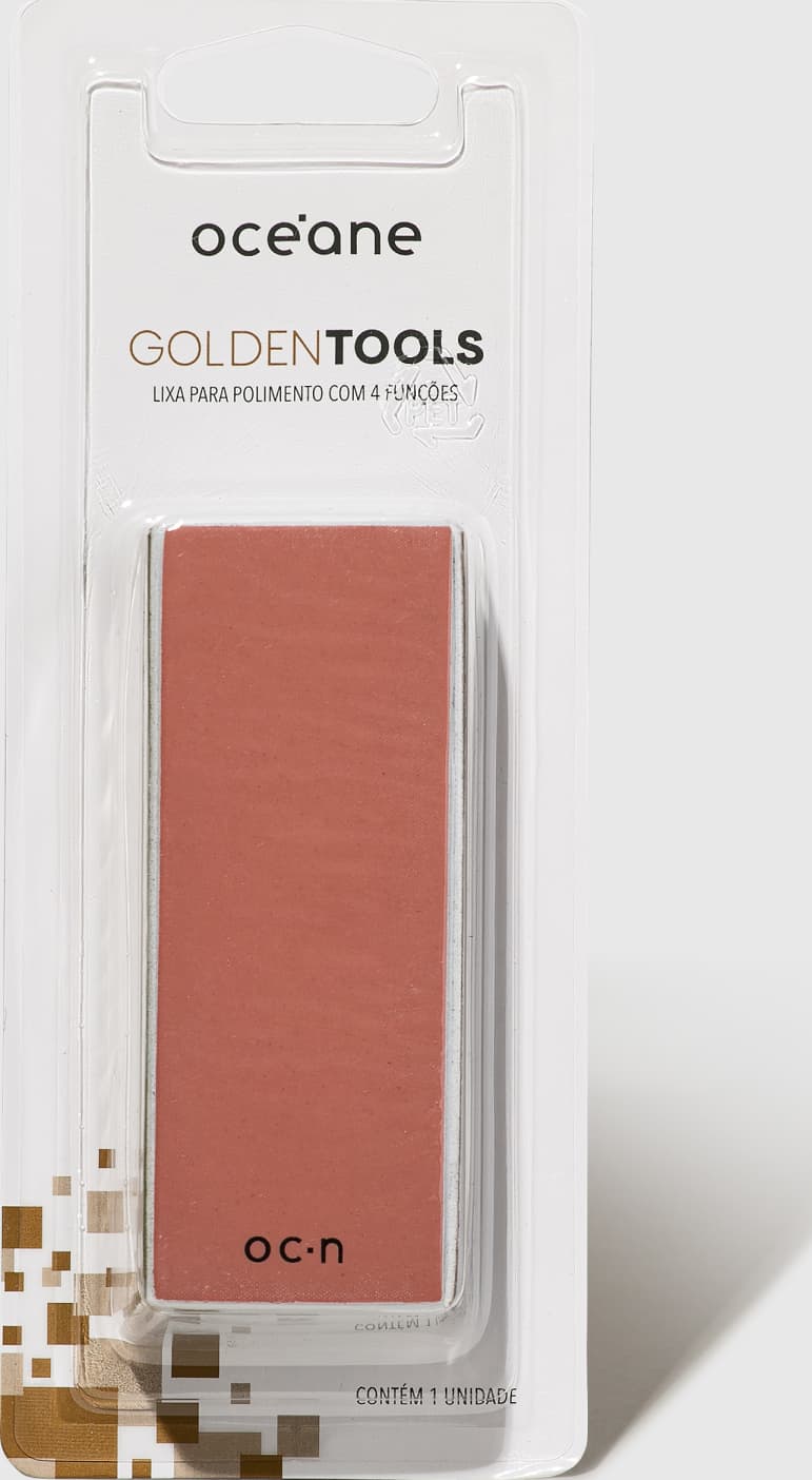 Golden Tools para Polimento 4 Funções - Lixa de Unha