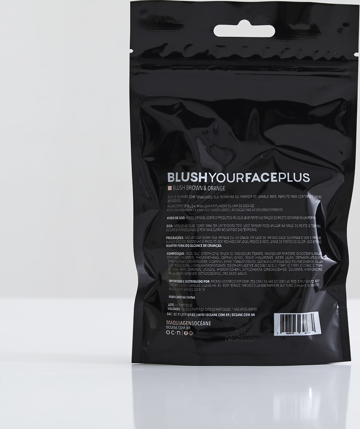 Blush Your Face Brown Orange - Blush em Pó