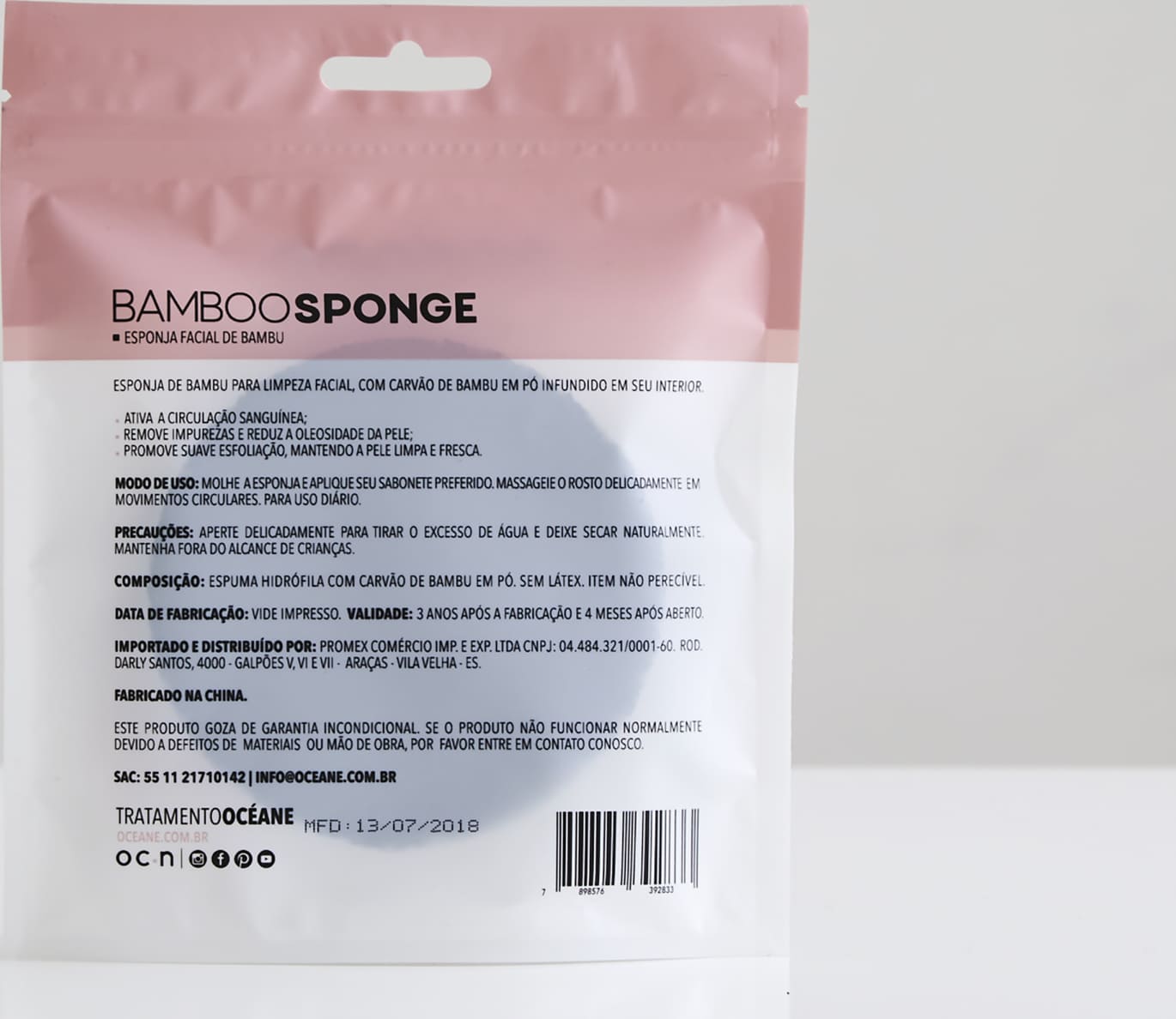 Bamboo Sponge - Esponja Facial