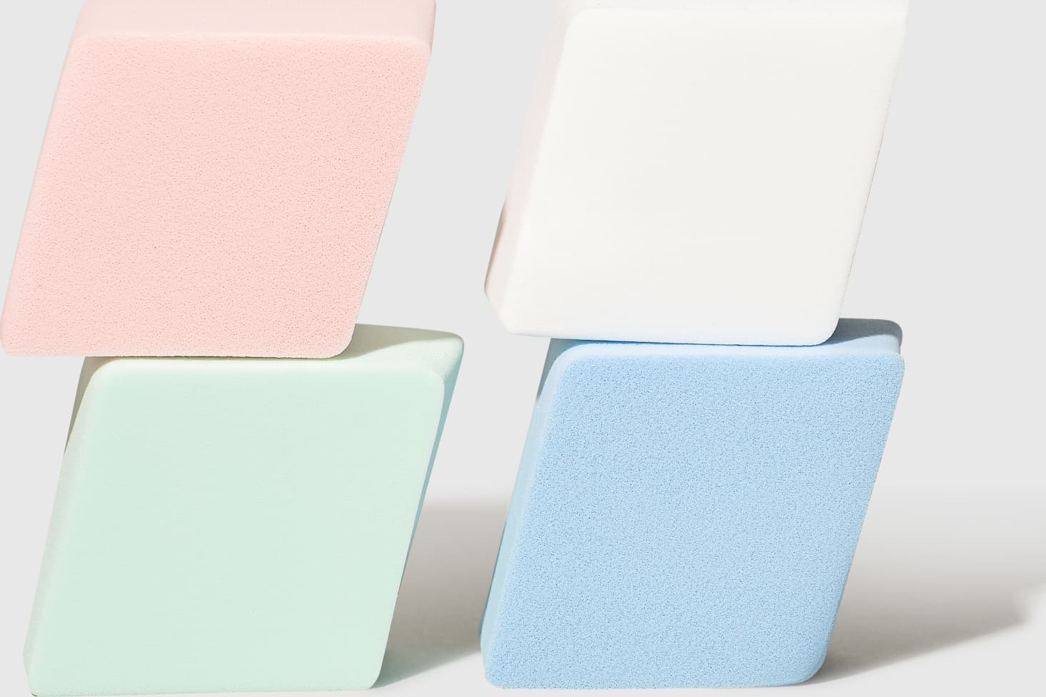 Diamond Sponge - Esponja para Base e Corretivo (4 Unidades)