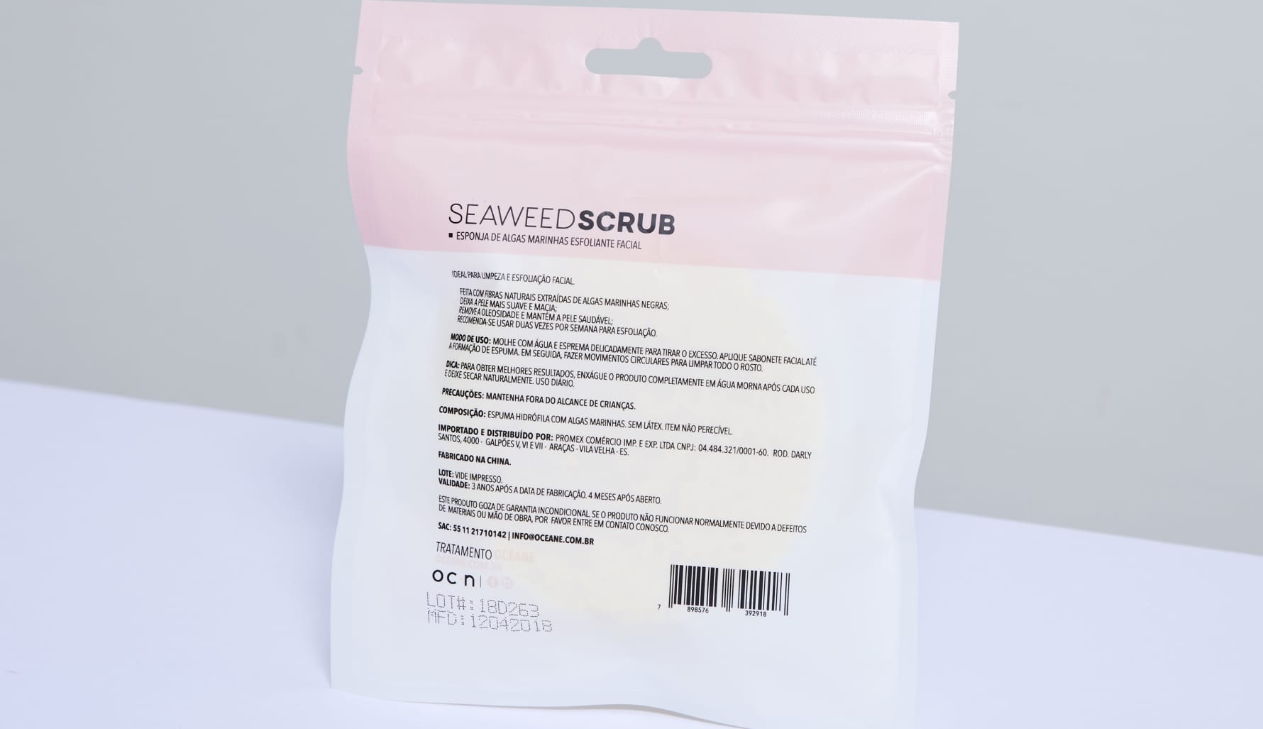 SeaWeed Scrub - Esponja Facial