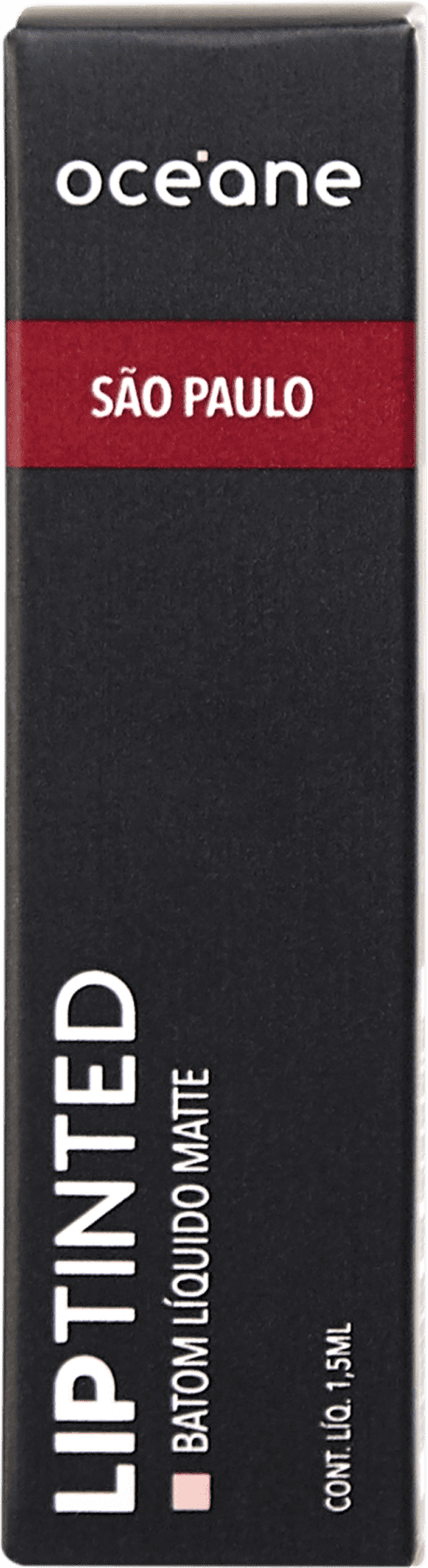 Océane Lip Tinted São Paulo - Batom Líquido Matte 1,5ml