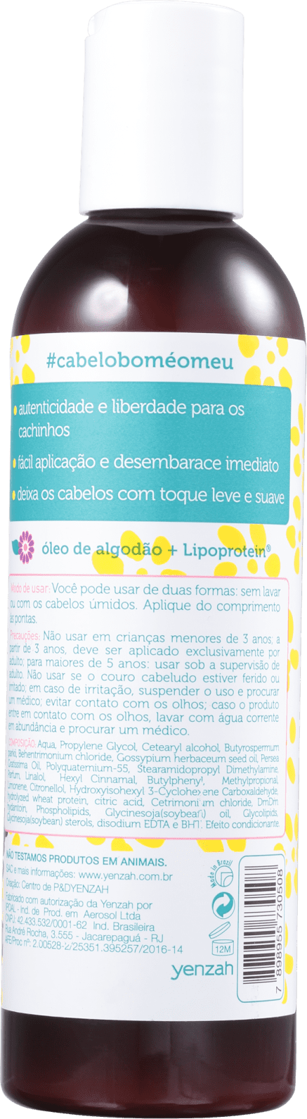 Yenzah Sou+Cachos Cachinhos - Leave-in Infantil 240ml