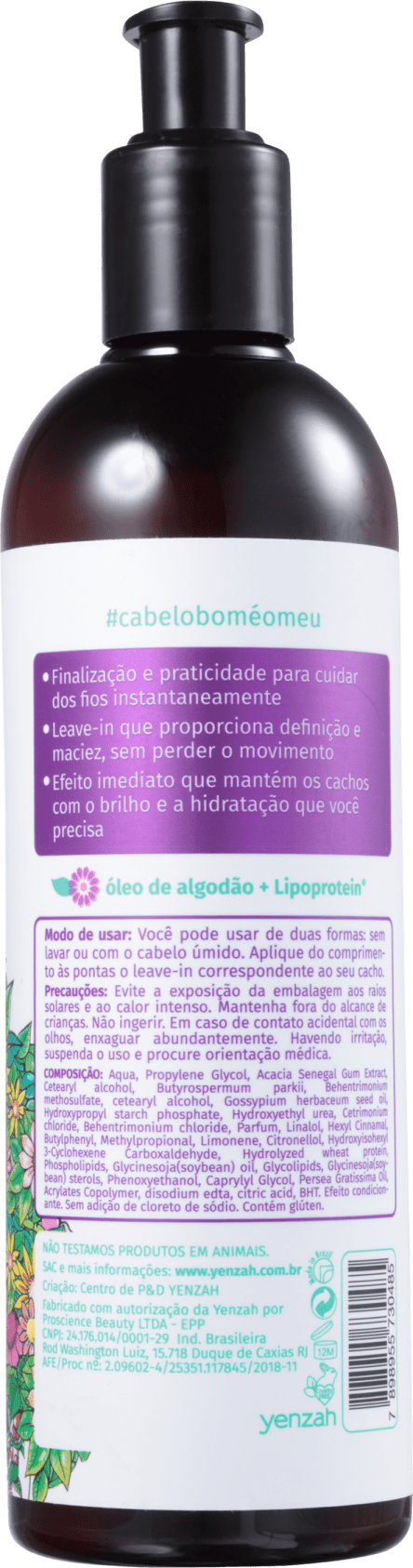 Yenzah Sou+Cachos Suave - Leave-in 365ml