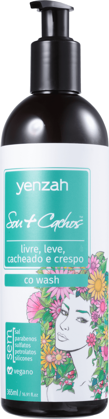 Yenzah Sou+Cachos - Condicionador Co-Wash 365ml
