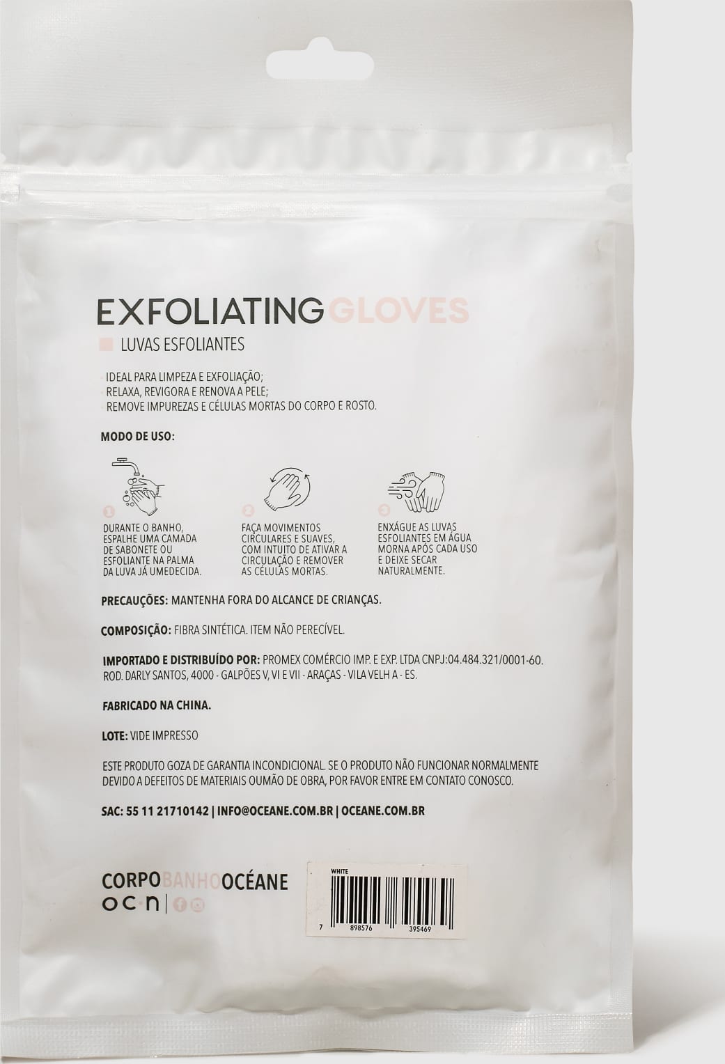 Exfolianting Gloves - Luva Esfoliante