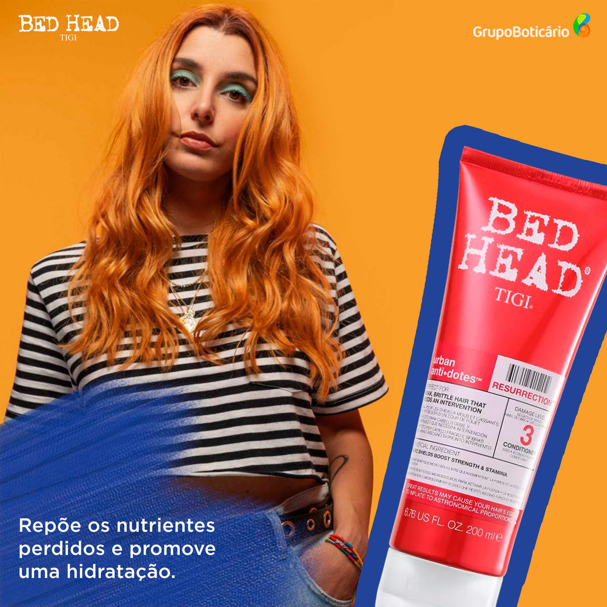 Condicionador TIGI Bed Head Urban Anti+Dotes 3 Beleza na 