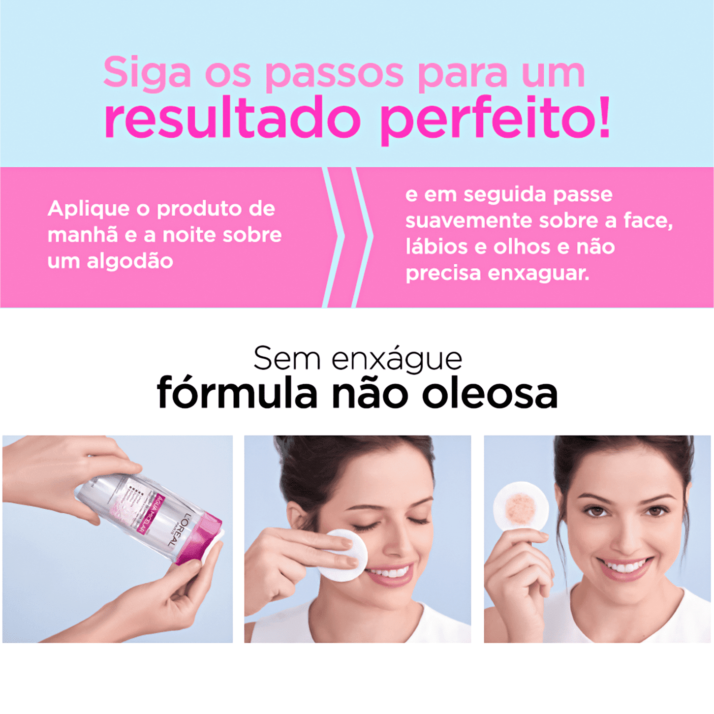 L'Oréal Paris Dermo Expertise Água Micelar 5 em 1 - Água Demaquilante 100ml