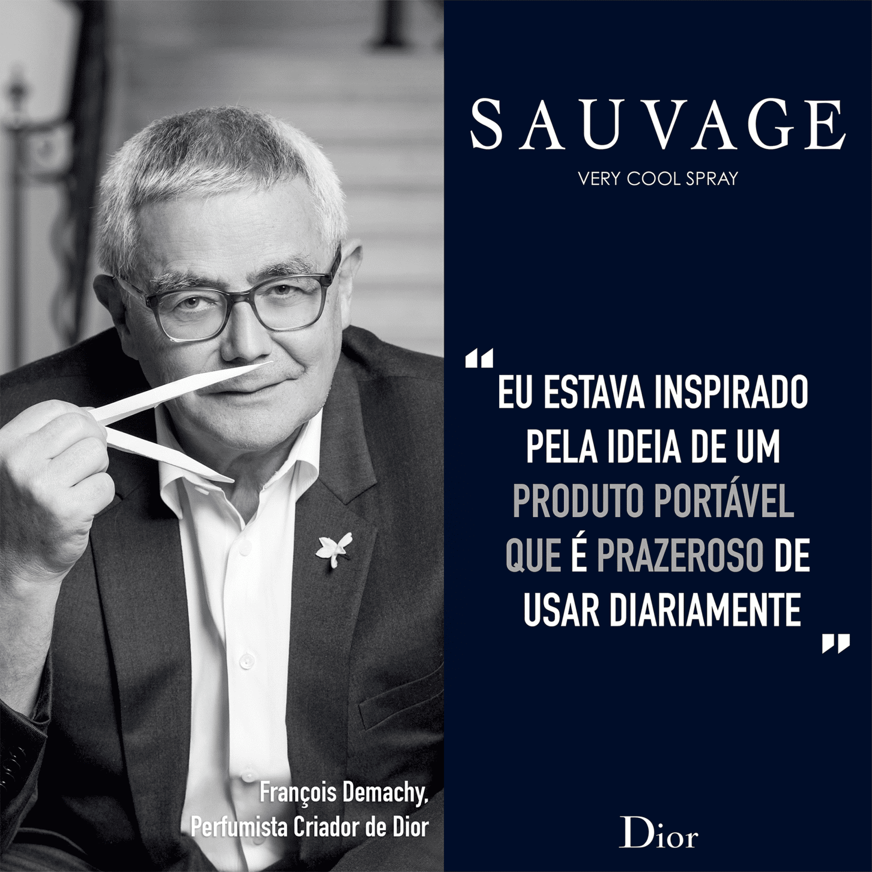 Sauvage Very Cool Spray Dior Eau de Toilette - Perfume Masculino 100ml
