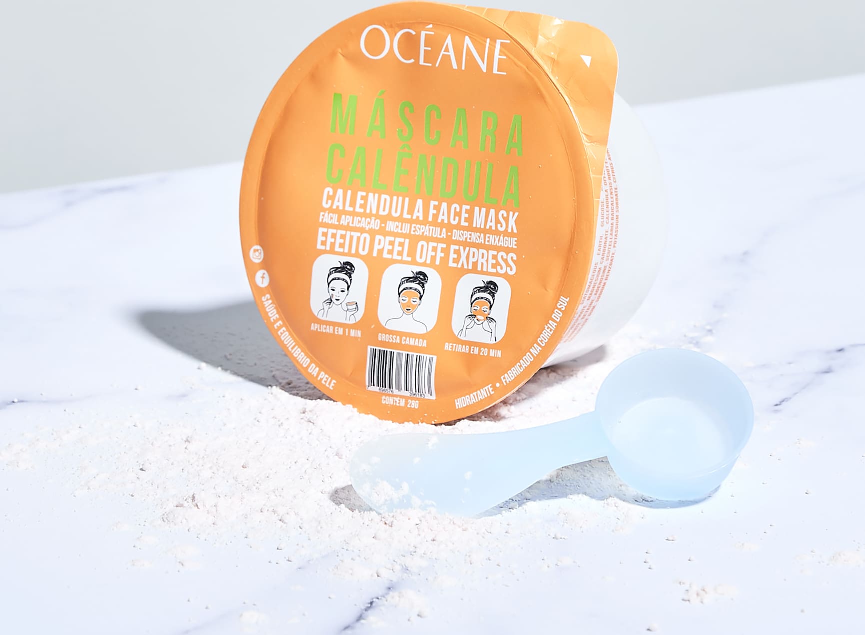 Calêndula - Máscara Facial