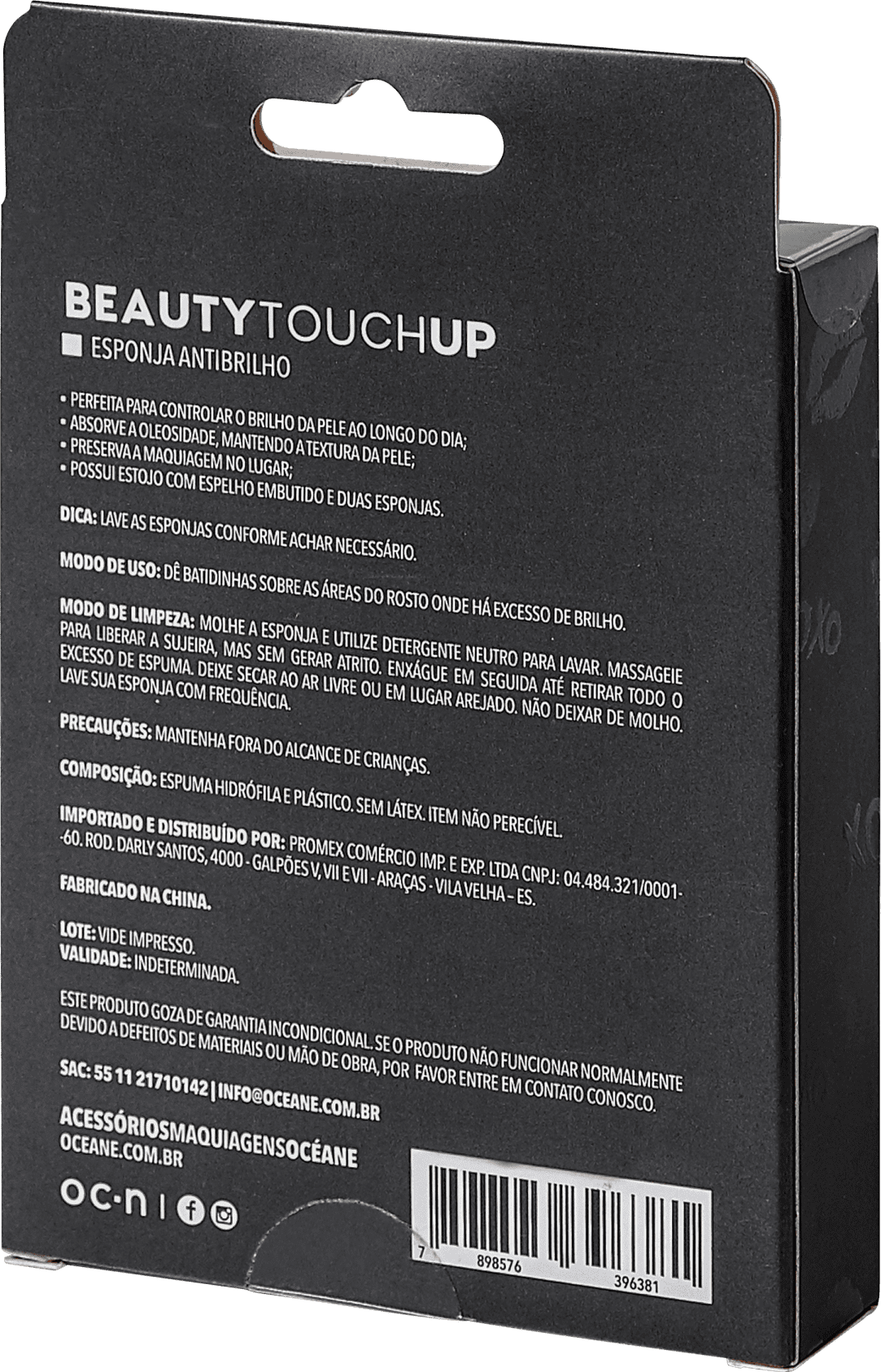 Beauty Touch Up - Esponja Anti-Brilho (2 Unidades)