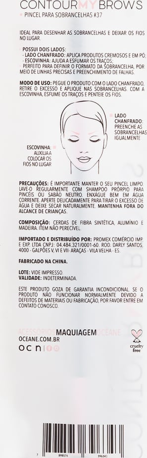 Contour My Brows BA13 - Pincel para Sobrancelhas