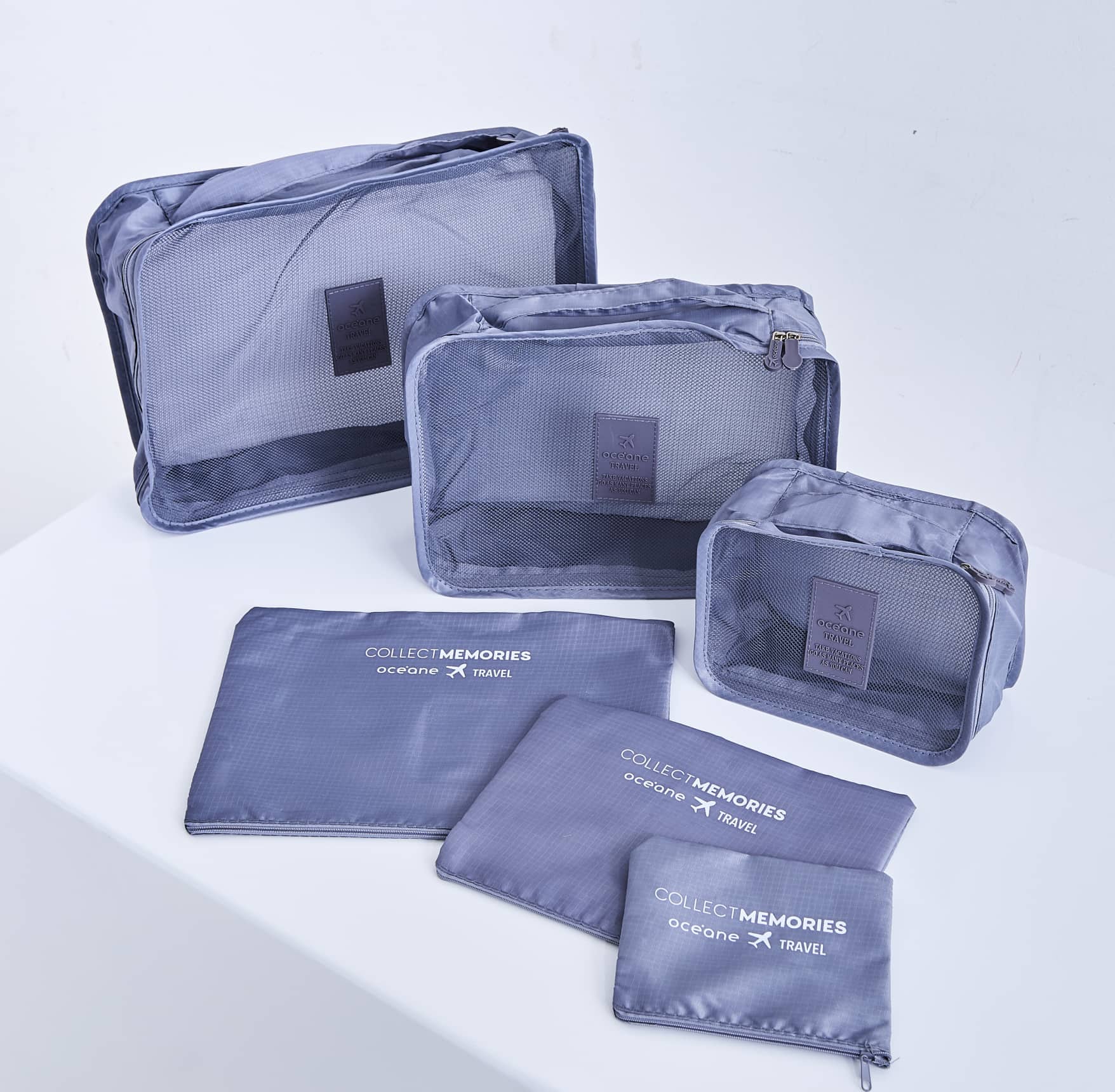 Trip Organizer Cinza - Organizador de Viagem