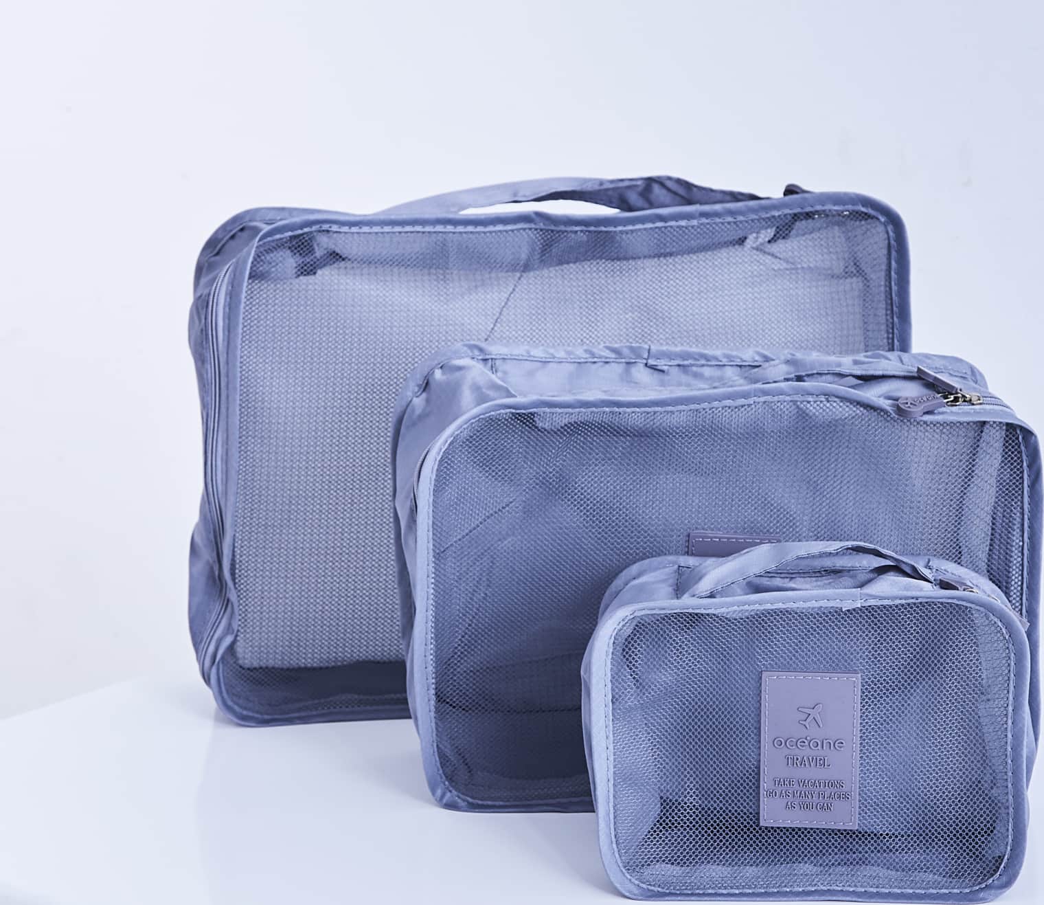 Trip Organizer Cinza - Organizador de Viagem