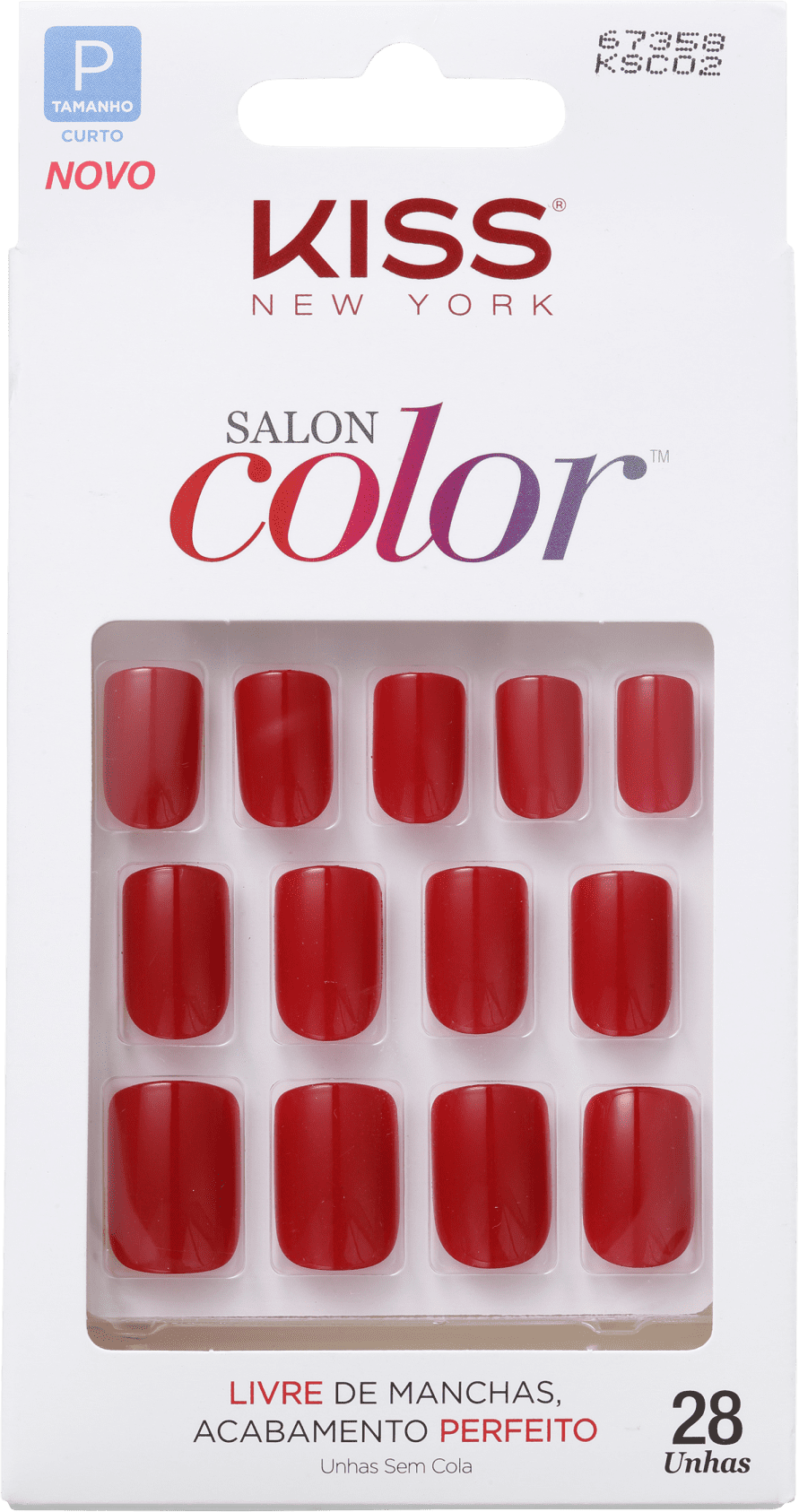 Kiss New York Salon Color New Girl - Unhas Postiças