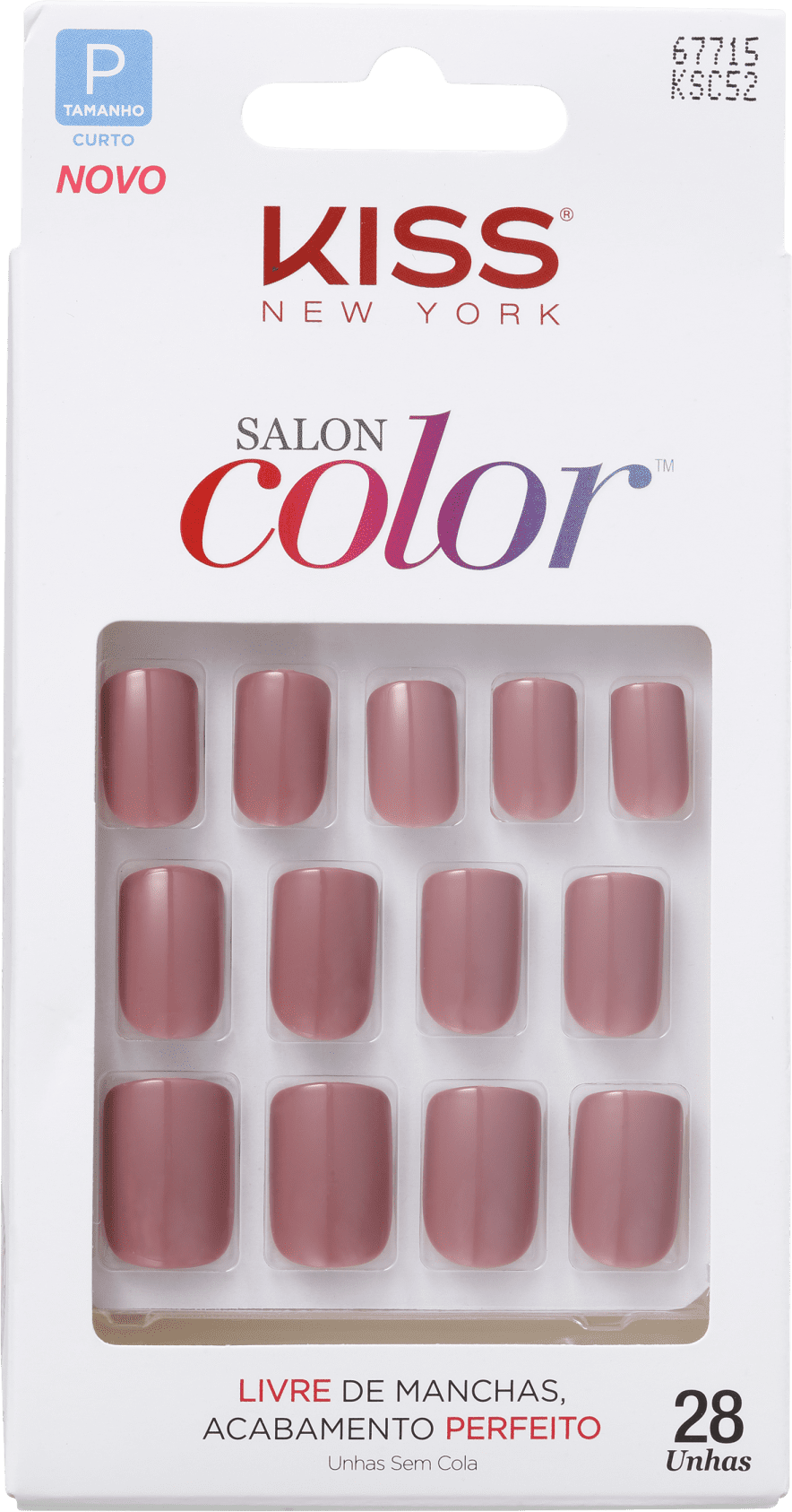 Kiss New York Salon Color Beautiful - Unhas Postiças