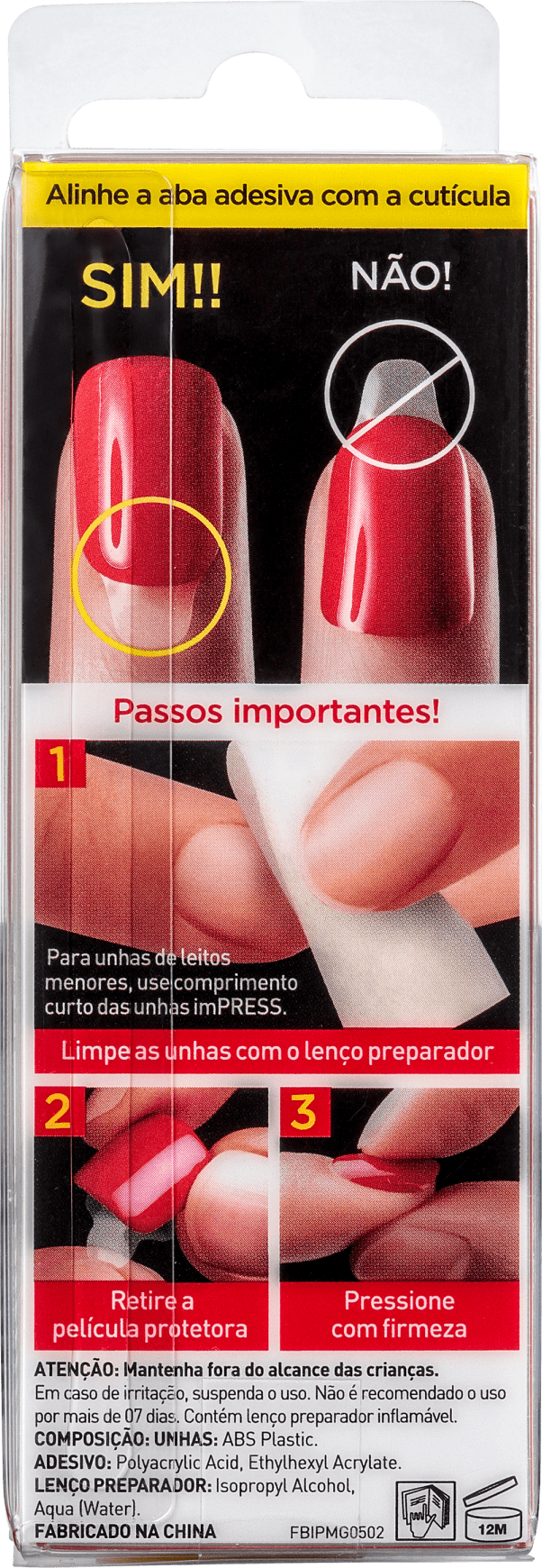 Kiss New York Impress Curta Rock It - Unhas Postiças