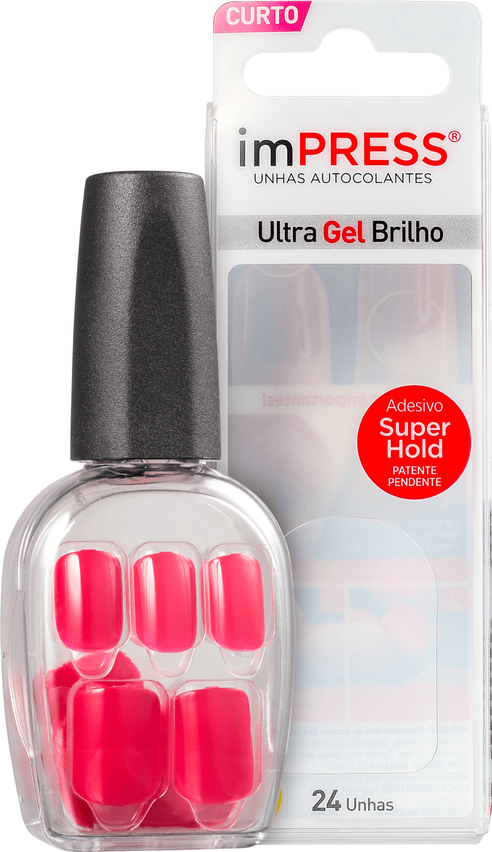Kiss New York Impress Colorida Curta Trend Alert - Unhas Postiças