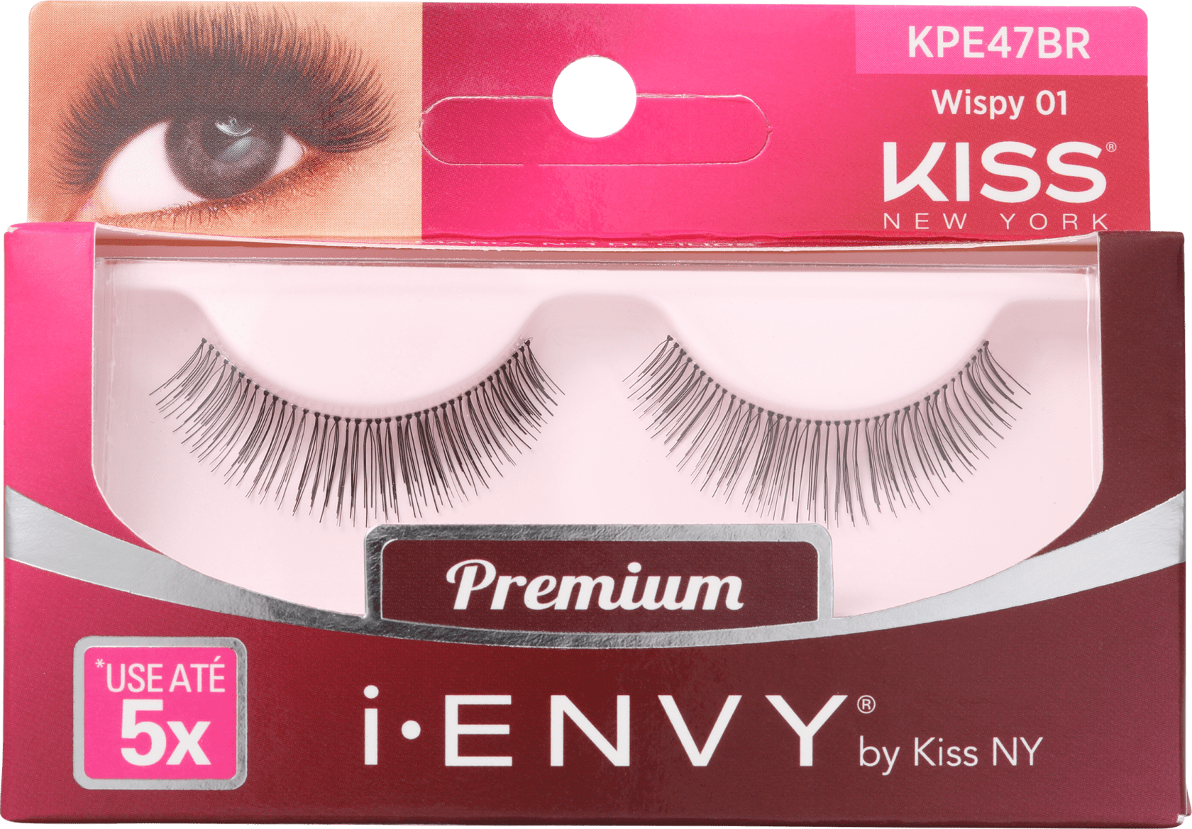 Kiss New York i-Envy Wispy 01 - Cílios Postiços