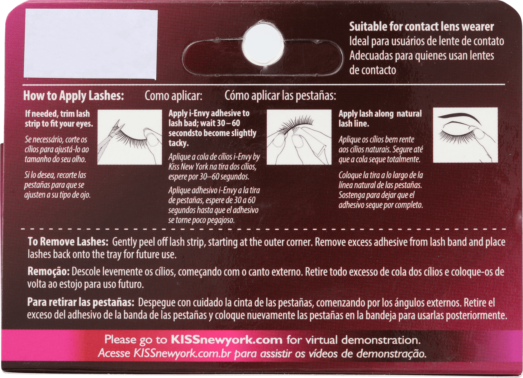 Kiss New York i-Envy Double Layer 15 - Cílios Postiços